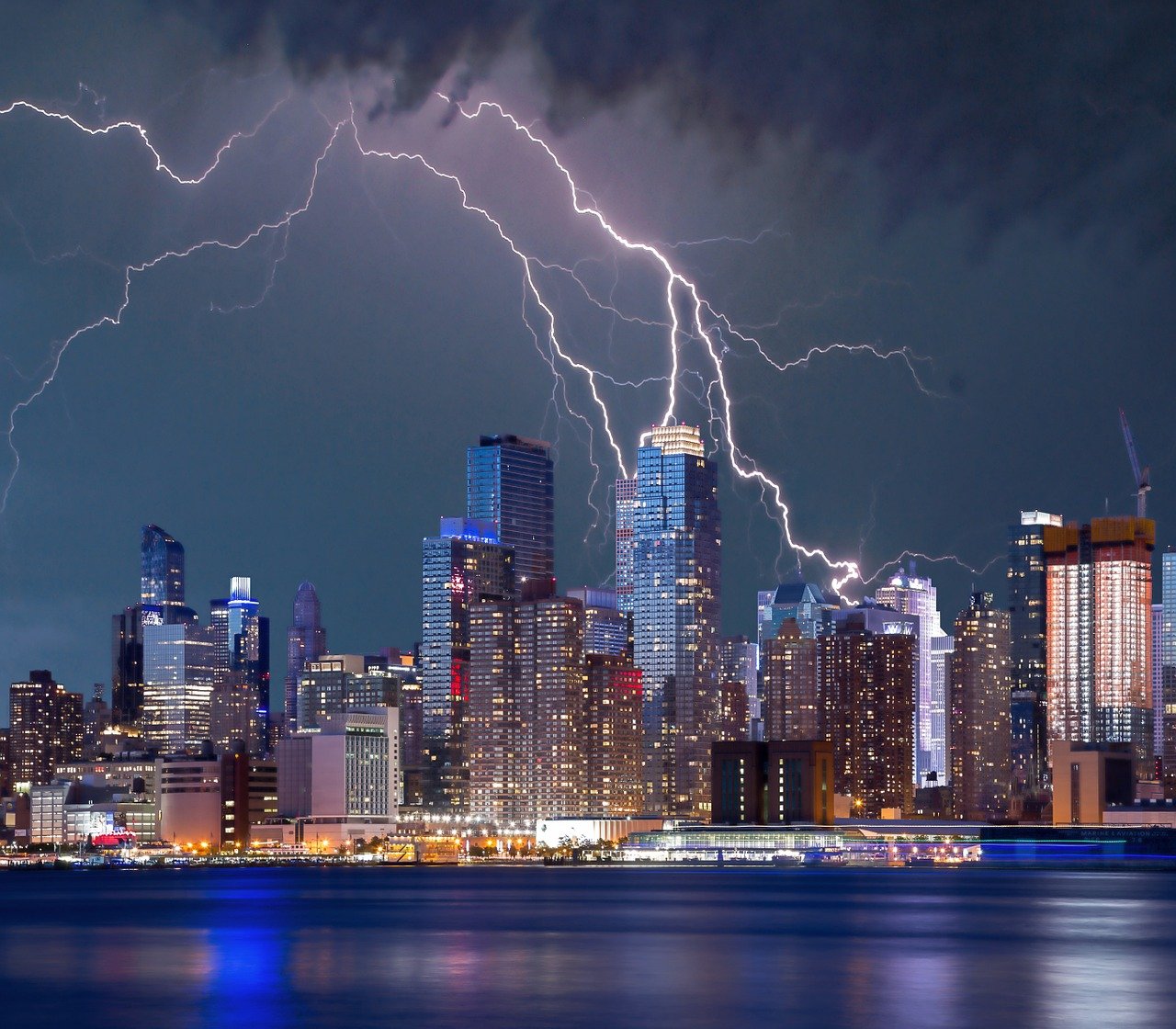 New York Lightning Storm Lightning  - 27707 / Pixabay